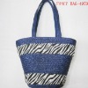 fashion straw beach bag