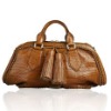 fashion tassel python fabric PU handbag 2012
