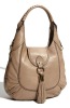 fashion tassle leather hobo handbag