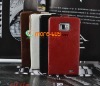 fashion top quality korea style crazy horse leather pouch case for samsung galaxy s2 SII i9100
