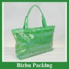 fashion transparent clear pvc lady bag