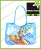 fashion tropical feeling girl printed beach bag