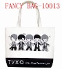 fashion unisex cartoon canvas bag