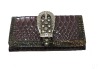 fashion wallets in PU with front lock