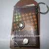 fashion waterproof leather key pouchs