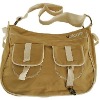 fashion wheat canvas bag