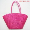 fashion wheat straw beach bag