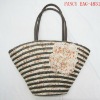 fashion wheat straw strap bag