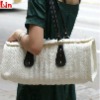 fashion white long straw bag