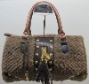 fashion winter fake fur lady handbag