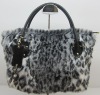 fashion winter fake fur lady handbag