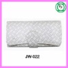 fashion women white leather wallet