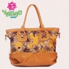 fashion woven pu handbag