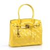 fashion yellow ladies fancy bags
