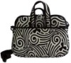 fashion zabra neoprene laptop bag