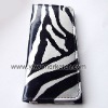 fashion zebra PU wallet