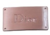 fashion zinc alloy name plate