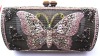 fashionable butterfly alloy ladies purse