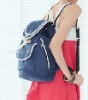 fashionable canvas backpack bag