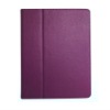 fashionable colorful PU ipad 2 case purple