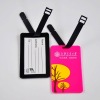 fashionable design functional soft PVC luggage tag