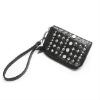 fashionable elegance black coin purses