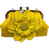 fashionable ladies big flower handbags