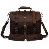 fashionable leather bag for travelling