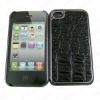 fashionable leather case for iphone 4G