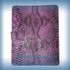 fashionable leather cases for ipad2/purple cases for ipad2