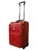 fashionable luggage bag pu trolley