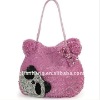 fashionable pvc woven handbag