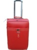 fashionable red color aluminum trolley case for girls