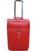 fashionable red color aluminum trolley case for girls