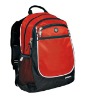 fashionable red color travel backpack