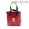 fashionable red cooler bag