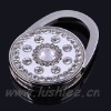 fashionable rhinestone High Art purse hanger