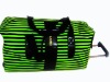 fashionable striped Trolley bag