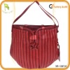 fashional bucket bag ladies shoulder bag with drawstring closure