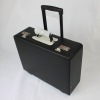 fashional design business travel leather trolley briefcase