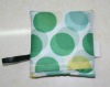 fashional dots polyester pouch bag