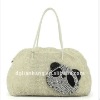 fashional pvc woven handbag