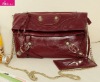 fb224 elegant red hand bags for ladys