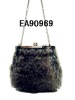 feather handbag