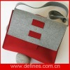 felt messenger bag