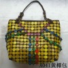 fishion hand lady bag made of coconut shell