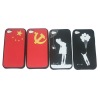 flag silicone case for iphone 4gs/4g