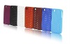 flashing deluxe hard bling case for iphone 4g 4s with diamond