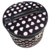 flocking cosmetic bag,make up bag