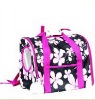 floral duffel bag